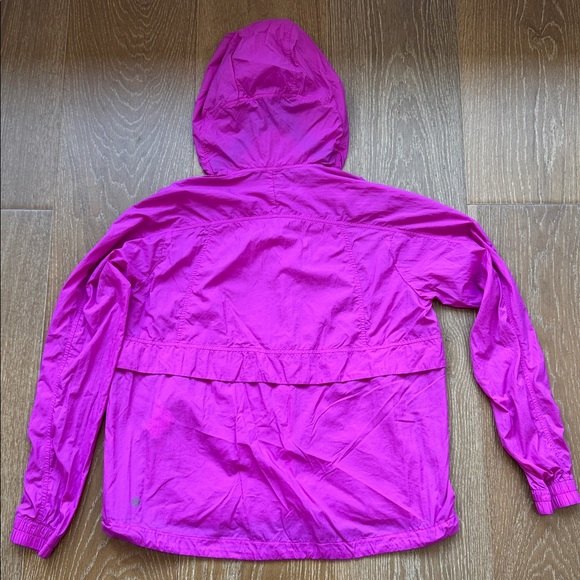 Lululemon Pink Hooded Lightweight Windbreaker Jacket Size 10 - Picture 2 of 5